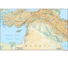 Physical map of the Ancient Near East 