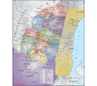 The districts of Judah and Benjamin (Josh 15:21–62, 18:25–28) 