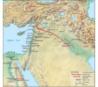 Campaign by Mursili I destroys major Amurrite centers, including Babylon, mid-second millennium B.C.