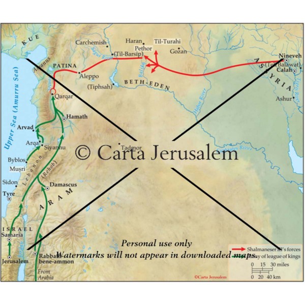 The battle of Qarqar - Carta Jerusalem