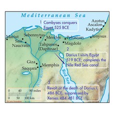 The Persian conquest of Egypt and subsequent revolts