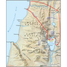 The topography of the “Great Omission” (Mk 6:45 to 8:26)