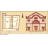 Capernaum synagogue – plan and reconstruction