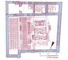 Hammath – plan of the synagogue