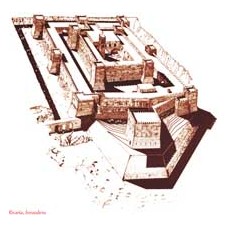 Belvoir – reconstruction of the fortress