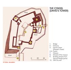 The Citadel (“David's Tower”) – plan