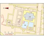 Plan of the large bathhouse at Masada
