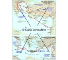 Paul's 3rd Missionary Journey & Journey to Rome - Printed Map